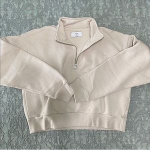 aritzia tna quarter zip